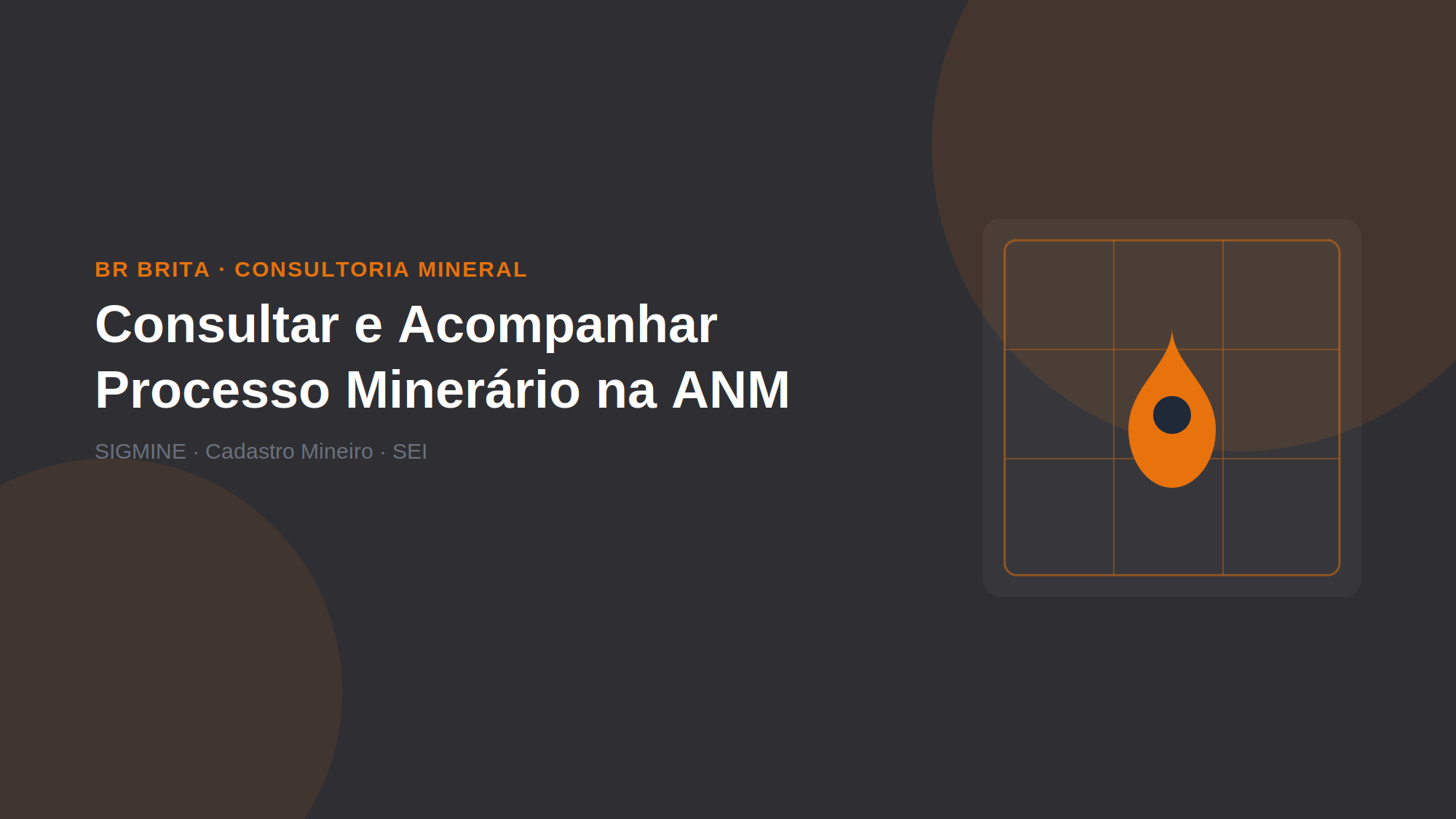 Consultar e acompanhar processo minerário na ANM