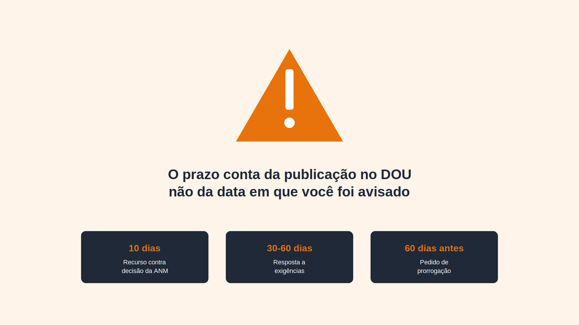 Os principais prazos administrativos da ANM que exigem monitoramento ativo